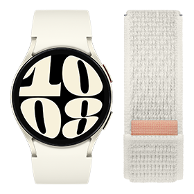 Maintenant avec les Galaxy Watch Fabric Band (prix conseillé jusqu'à 49,99 €)  à l'achat d'un Galaxy Watch6 Series