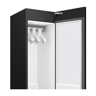 AirDresser armoire séchante et rafraichissante DF18CB8700CR Detail Silver 