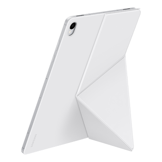 Galaxy Tab S12+ Book Cover P-2-Way-Viewing White 
