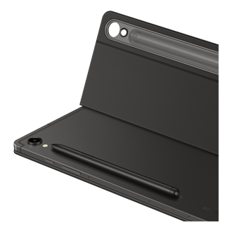1 Étui Clavier Noir Pour Samsung Galaxy Tab S9 Fe 10,9 Sm-x510 X516 X516b  / Tab S9 11 Pouces Sm-x710 X716 X718 2023, Étui De Protection Pour Tablette  Avec Clavier Intelligent Magique