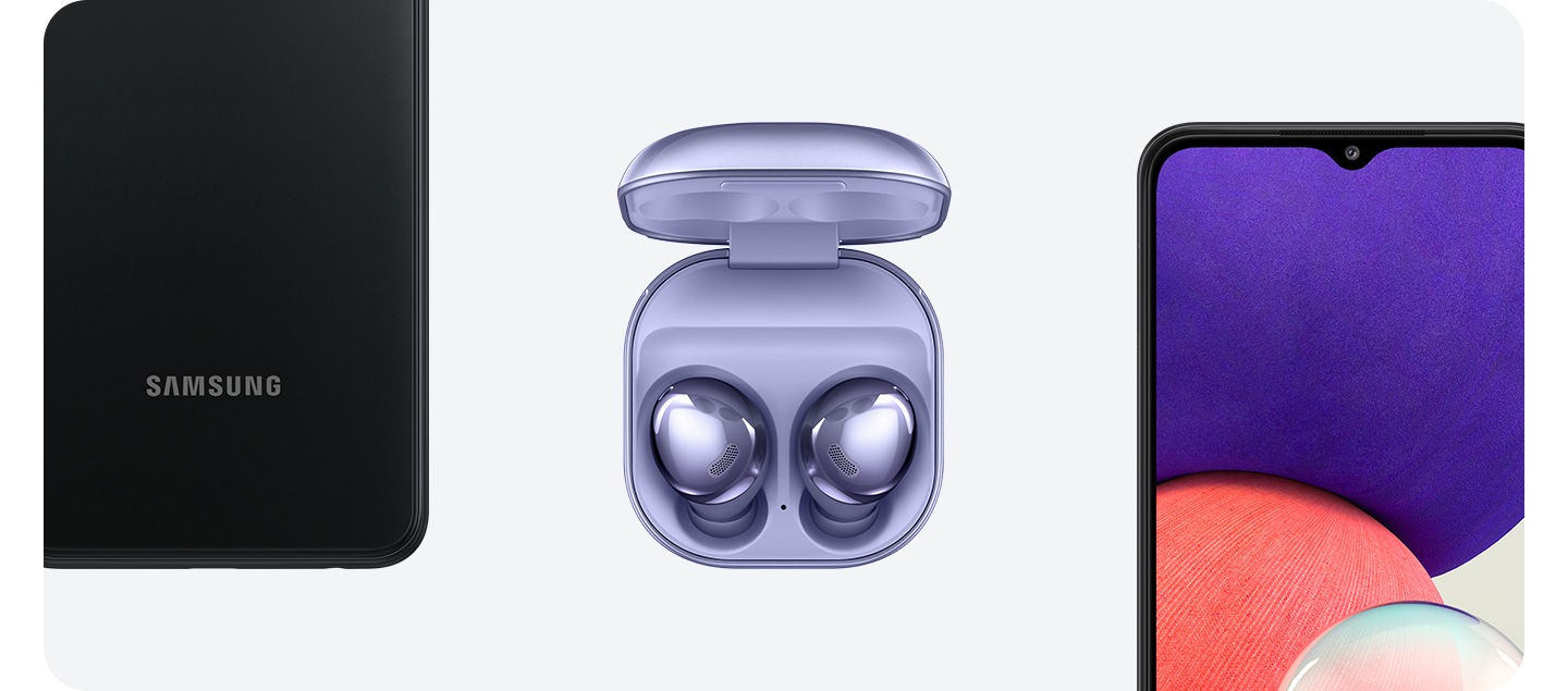 Élevez votre expérience du Galaxy A22 5G avec les Galaxy Buds Pro