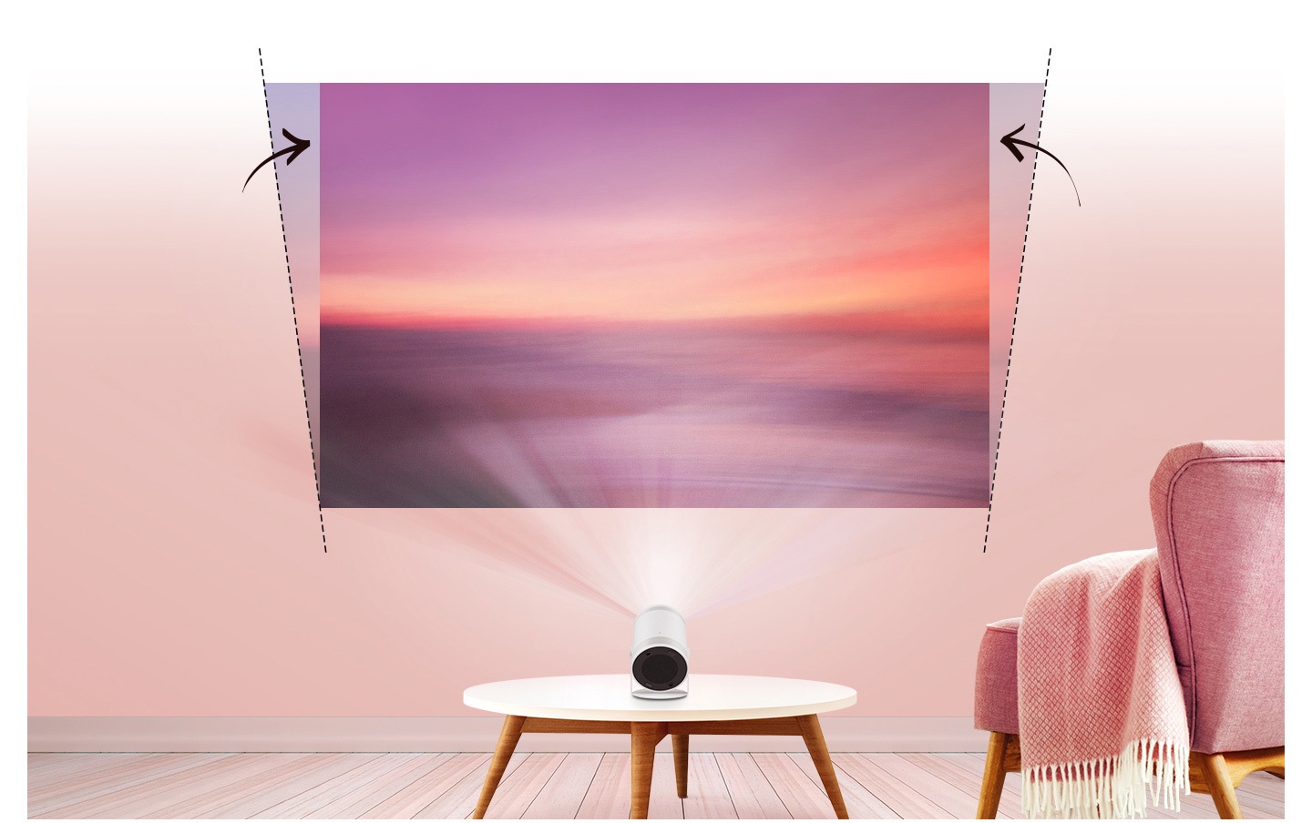 CES 2022 - Samsung présente The Freestyle, son nouveau vidéoprojecteur  portable