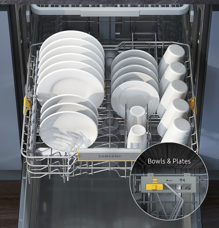 Lave-vaisselle full intégré Samsung DW60CG550I00ET Classe D