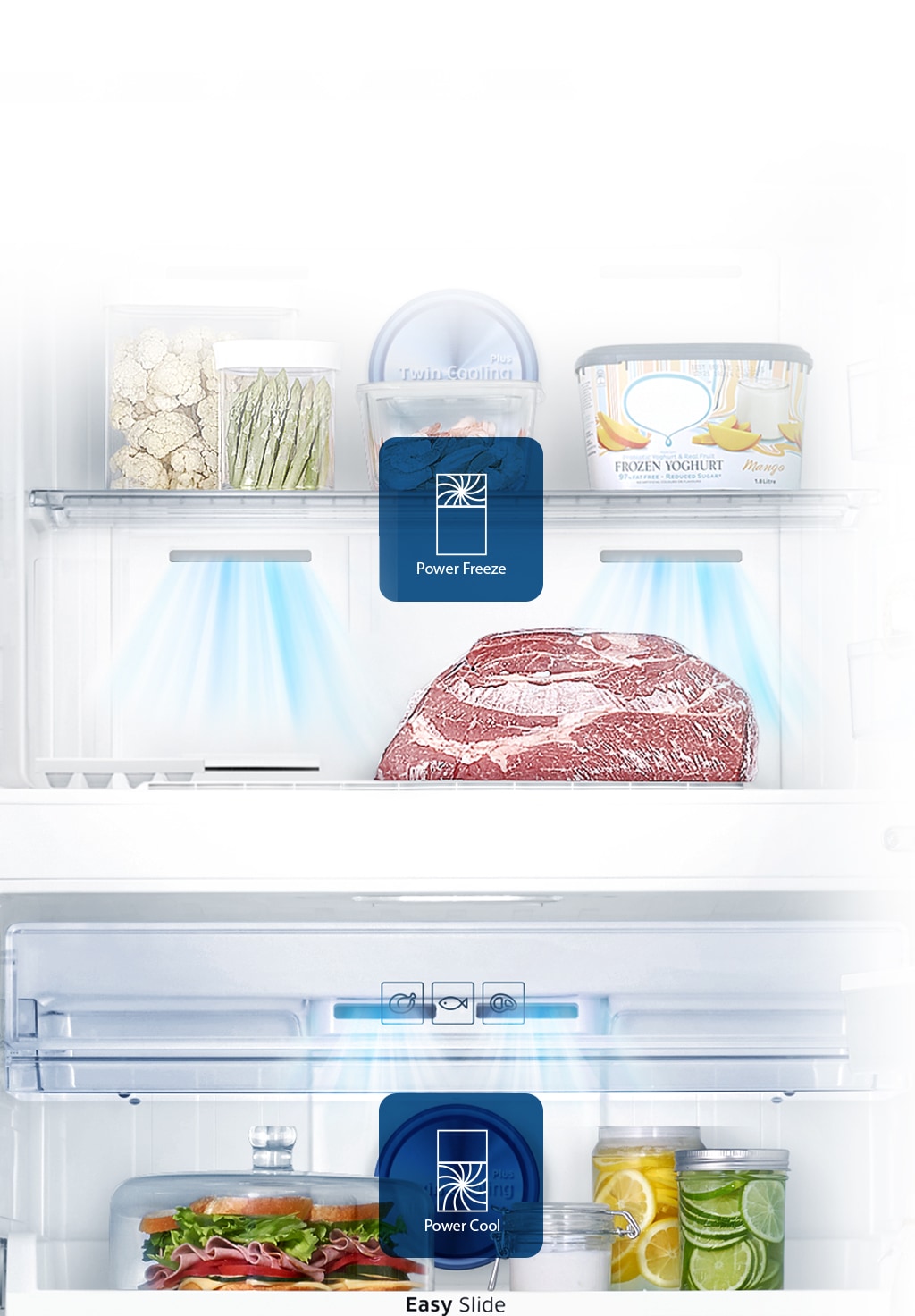 Réfrigérateur Américain 2 Portes Samsung - RS53K4600SA/EF