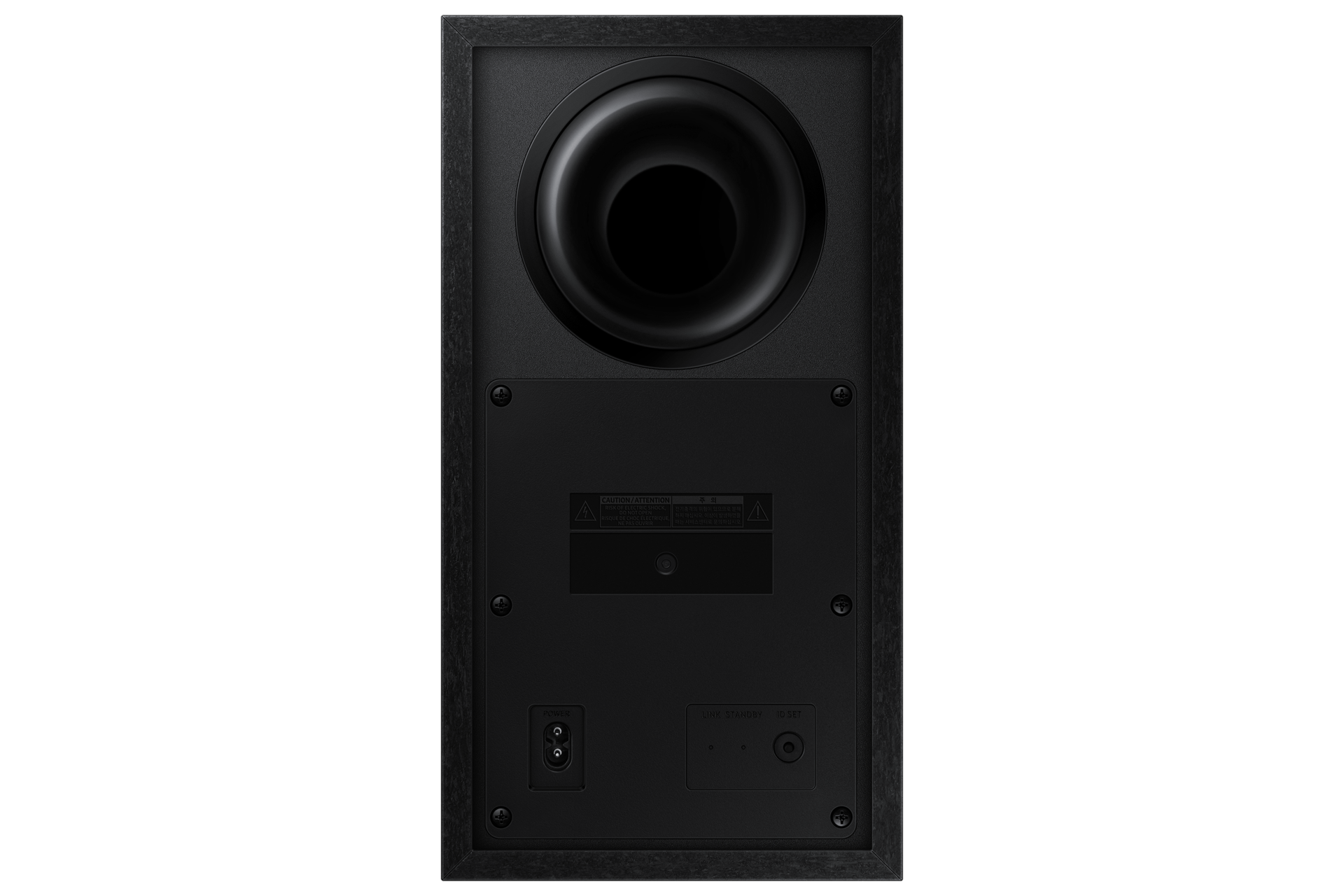 subwoofer-back Black