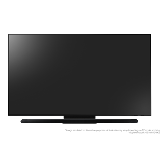 TV-ön siyah
