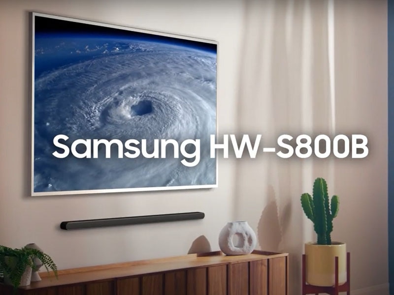 Samsung HW-S800B : cette nouvelle barre de son ultra-fine a tout d'une  grande