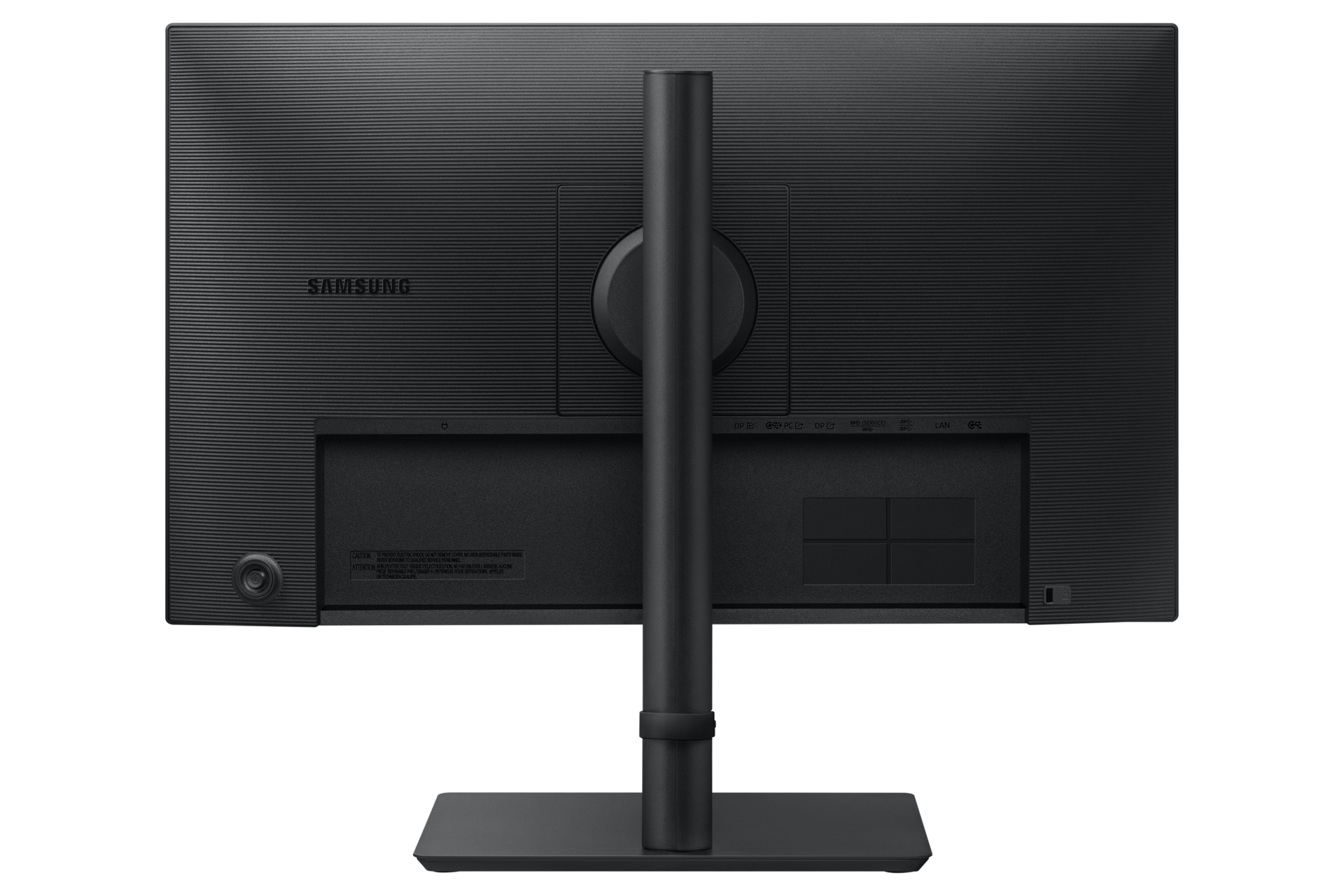 24" Essential Monitor S4 S43UF FHD 100Hz Back Black 