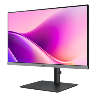 24" Essential Monitor S4 S43UF FHD 100Hz R-Perspective Black 