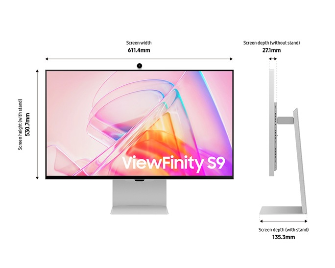 dimensions viewfinity s9