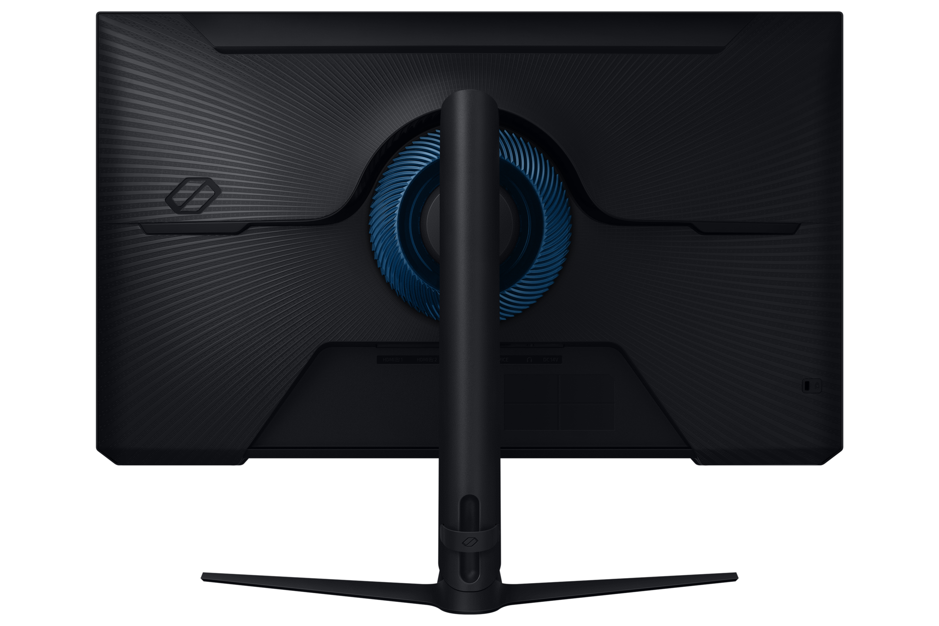 27" Odyssey G5 G51F QHD 180Hz Gaming Monitor Back Black 