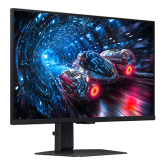 27 Inch Odyssey G7 G70F 4K 180Hz Gaming Monitor L-perspective Black 