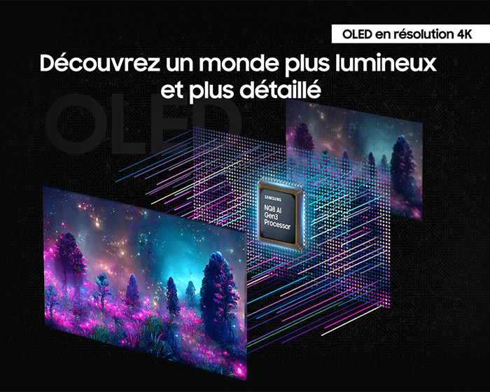 Experience a brighter, more detailed world with OLED in 4K resolution.