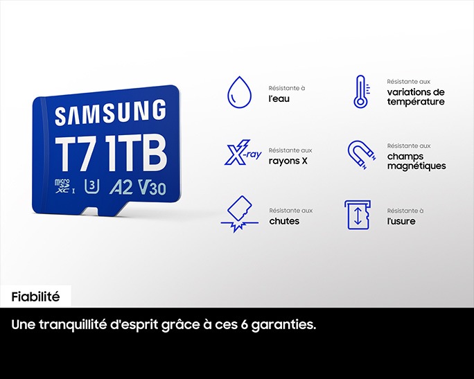 T7 microSDHC™ UHS-I Card 128GB Blue
