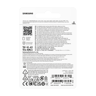 T9 microSD Card microSDXC™ UHS-I Card Back-PKG Black 