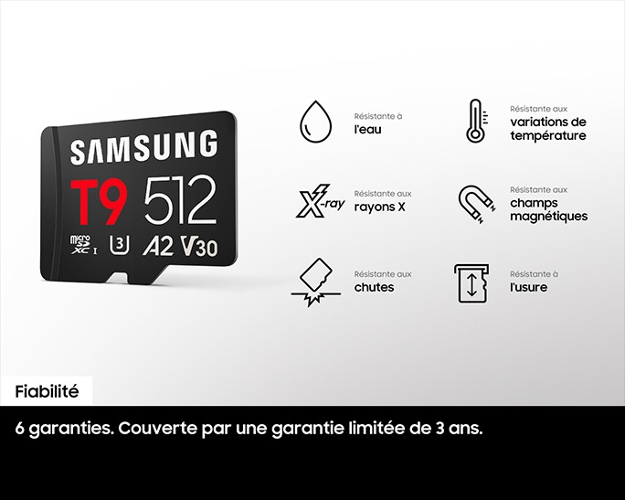 T9 microSDHC™ UHS-I Card 512GB Black