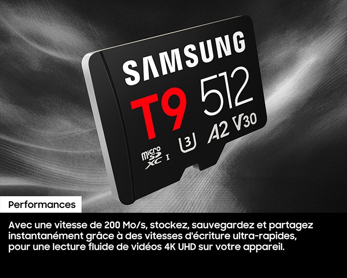 T9 microSDHC™ UHS-I Card 512GB Black