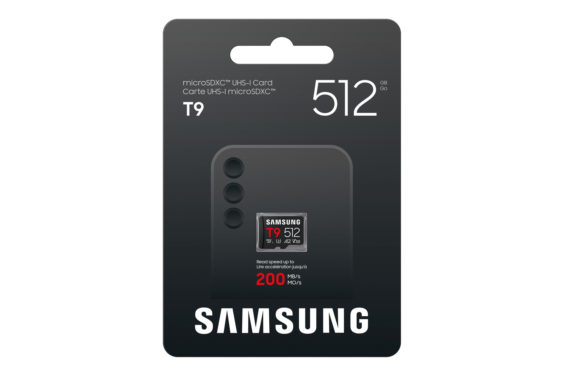 T9 microSDHC™ UHS-I Card 512GB Black