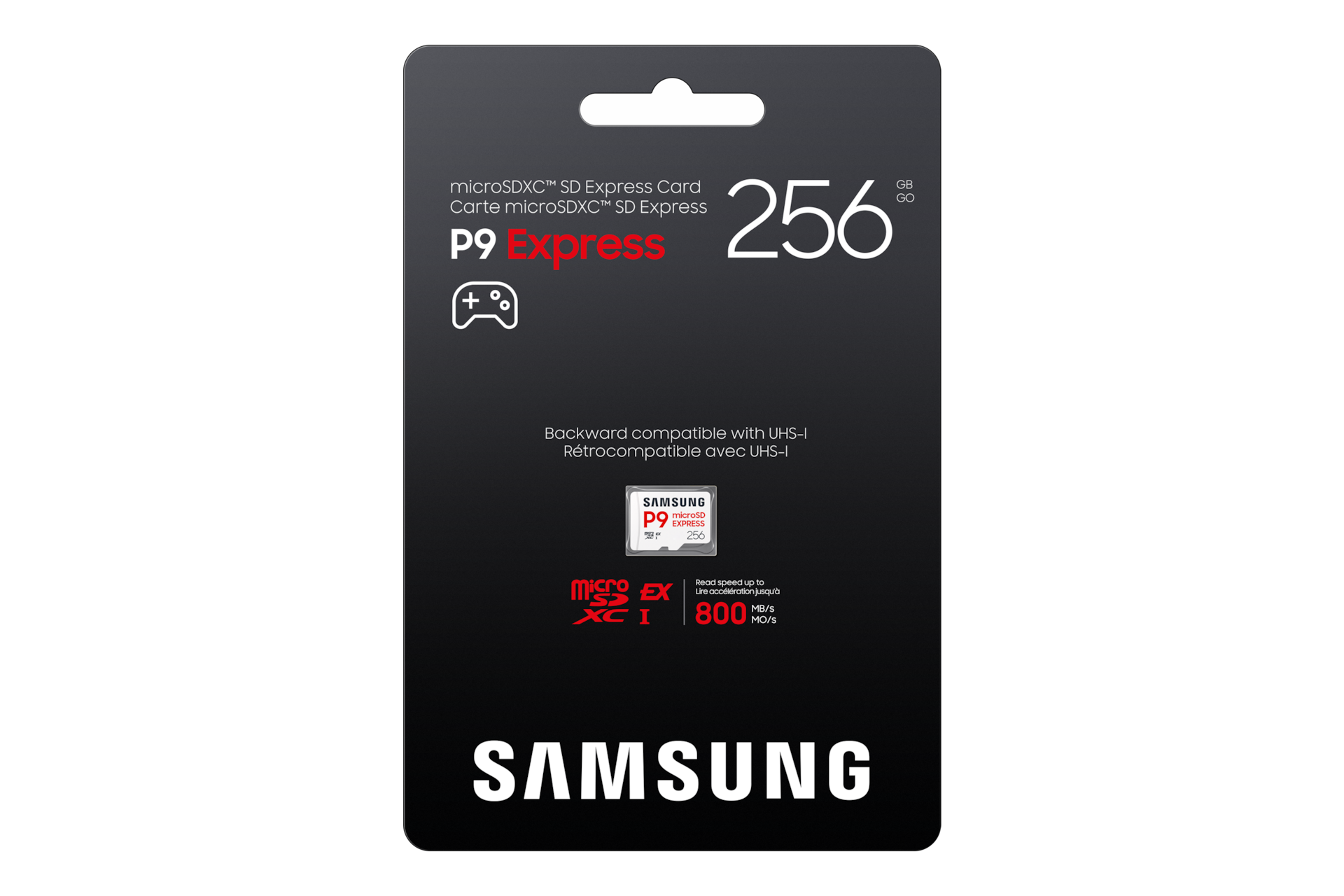 P9 microSD EXPRESS Front-PKG White 