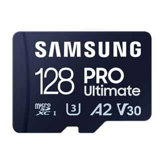 SAMSUNG Carte mémoire microSD Pro Ultimate 128 GB avec adaptateur SD ( –  MediaMarkt Luxembourg