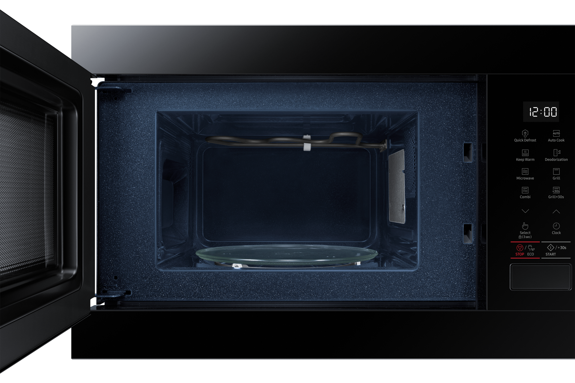 front-open Black