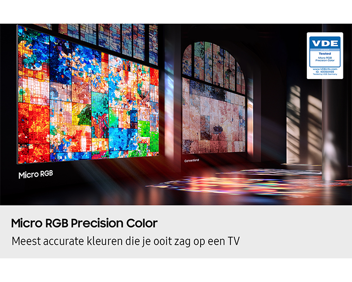 115” Micro RGB 4K Samsung Vision AI Smart TV (2025) Silver