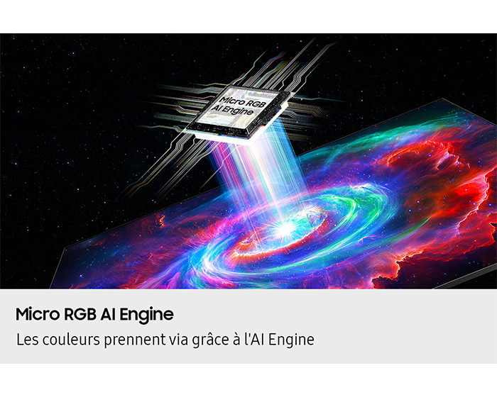 115” Micro RGB 4K Samsung Vision AI Smart TV (2025) Silver