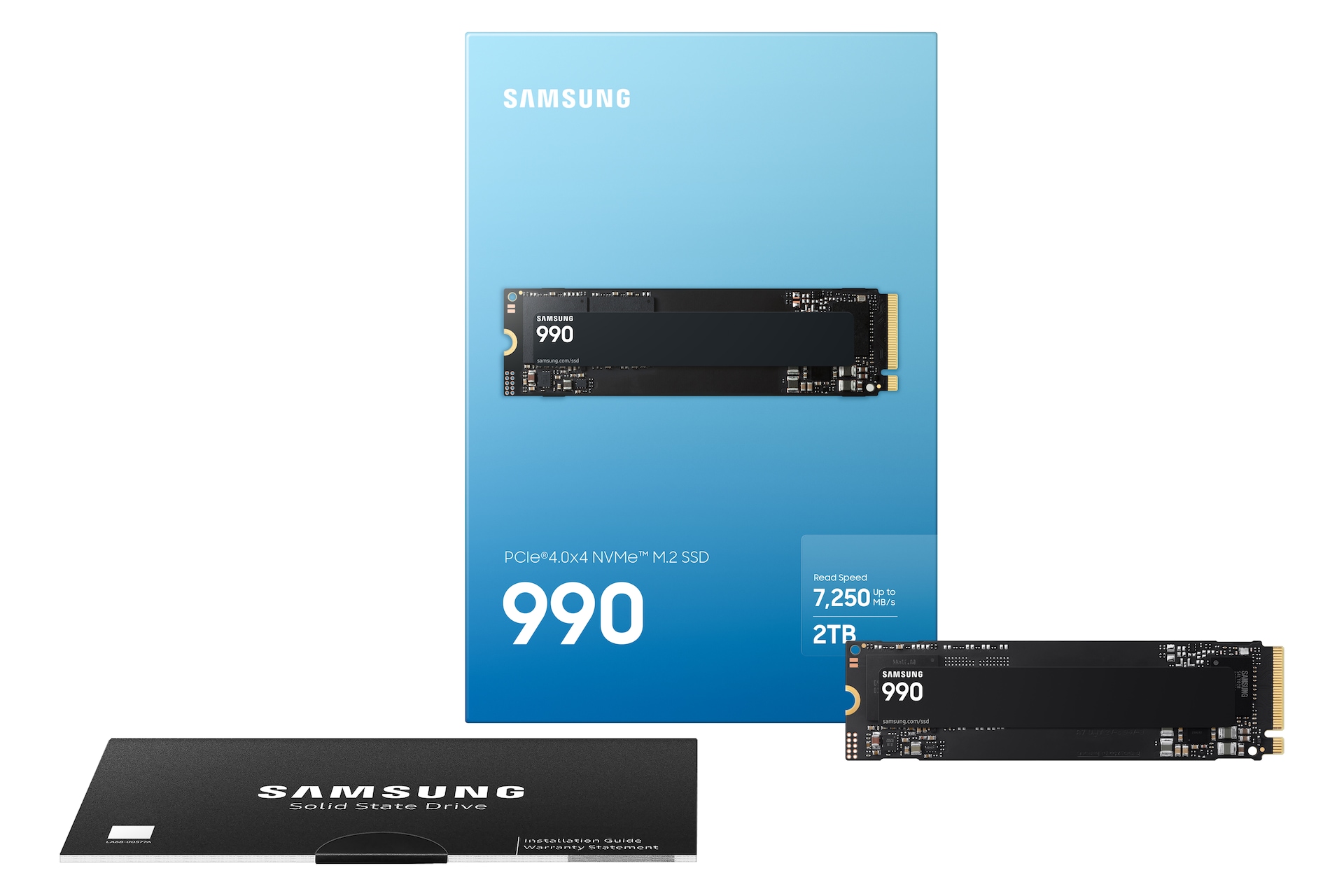 990 PCIe 4.0 x4 NVMe™ M.2 SSD 2TB Black