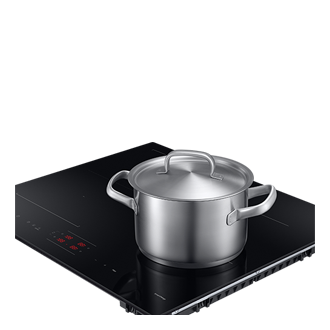 60cm Table à Induction avec 4 zones de cuisson Dynamic2 Black 