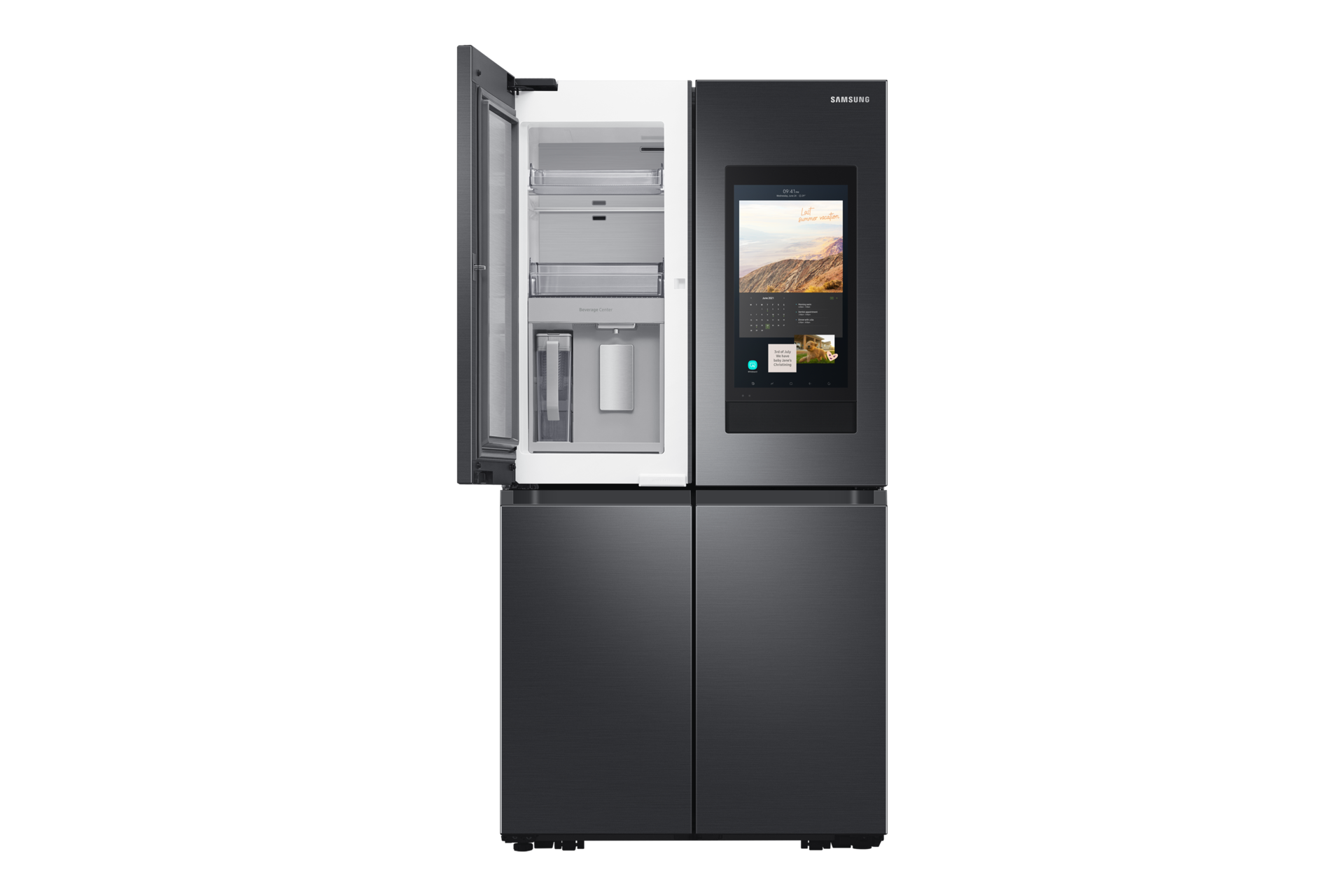 Samsung Family Hub, le frigo qui devient le centre des échanges de la  famille
