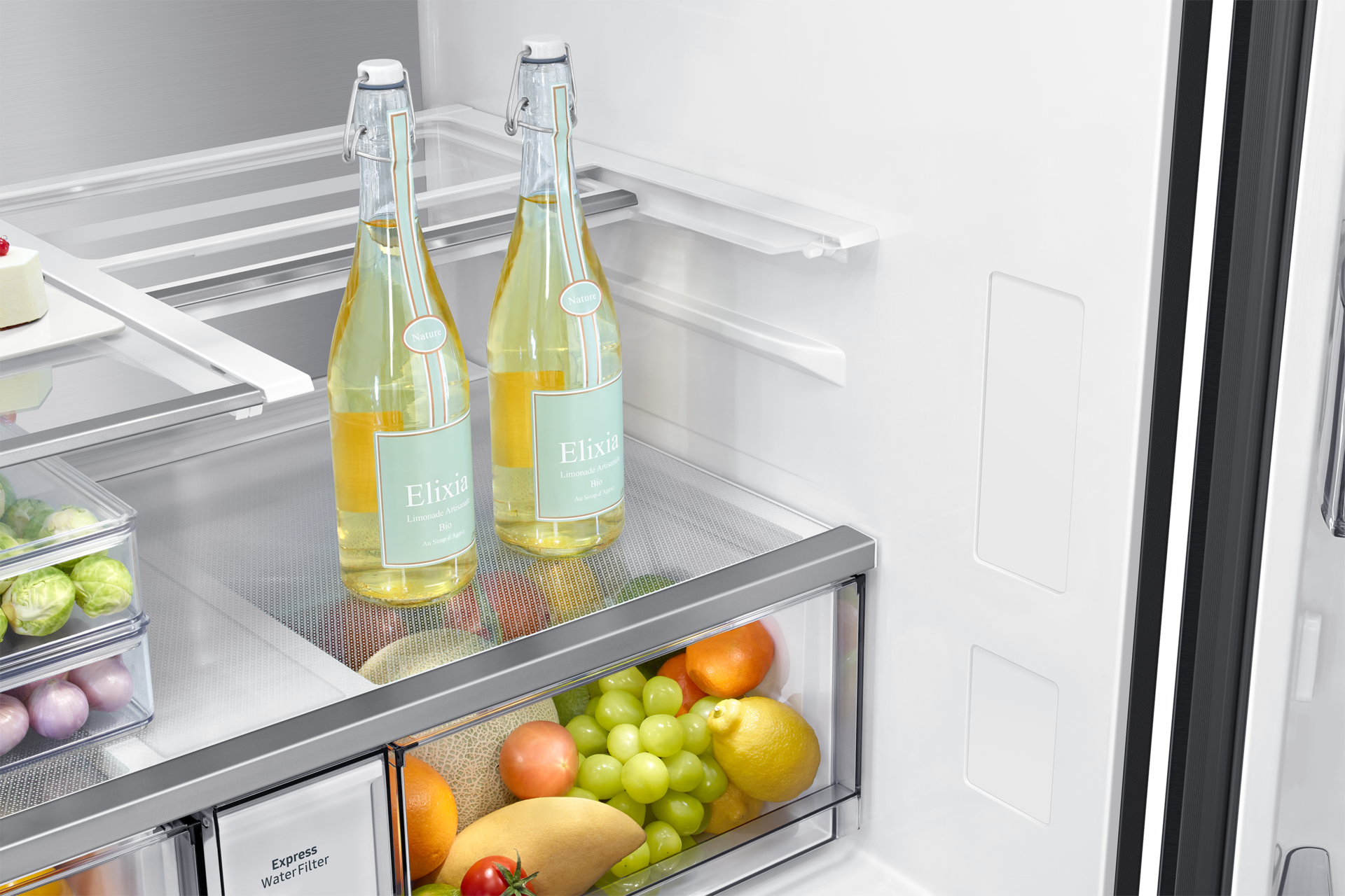 slide-in-shelf Black