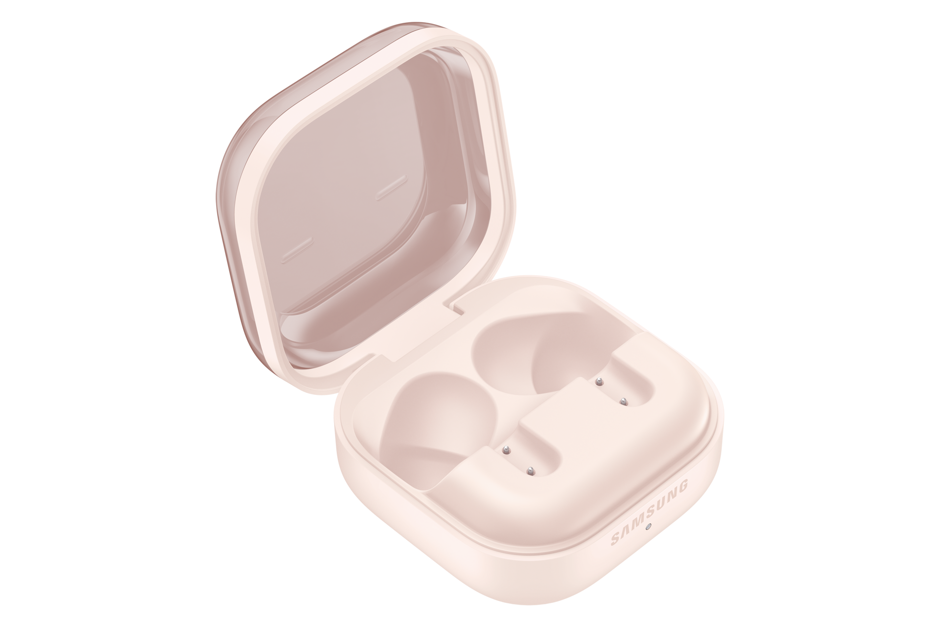 Galaxy Buds4 Pro (Samsung.com only) Case-Opened-w-o-units Pink Gold 