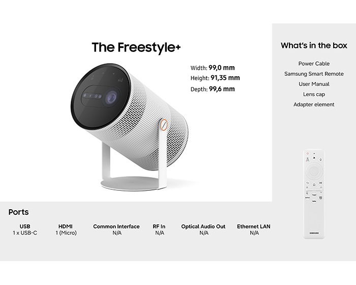The Freestyle+ (2026) Ceramic White