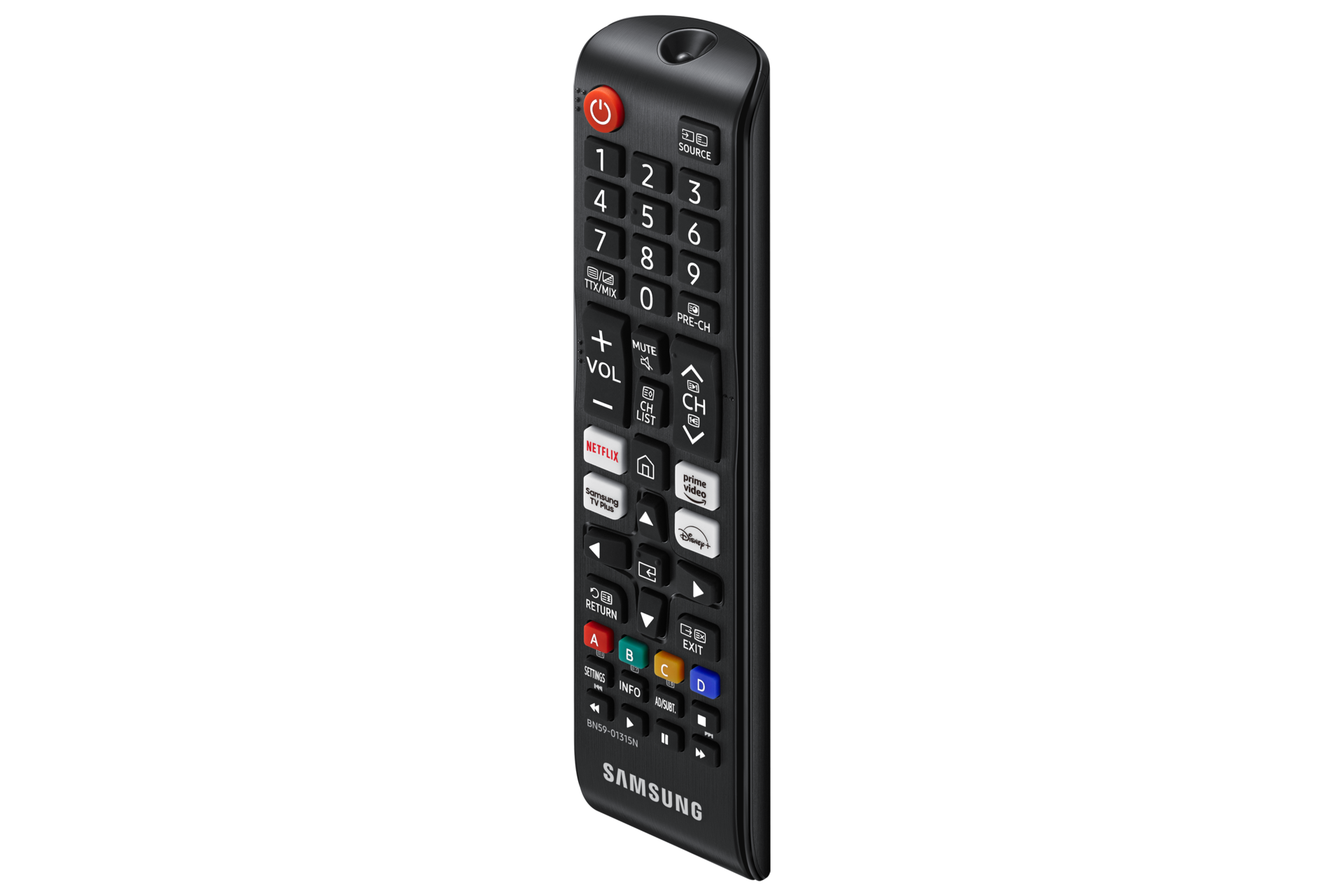 Standard TV Remote Controller Dynamic1 Black 