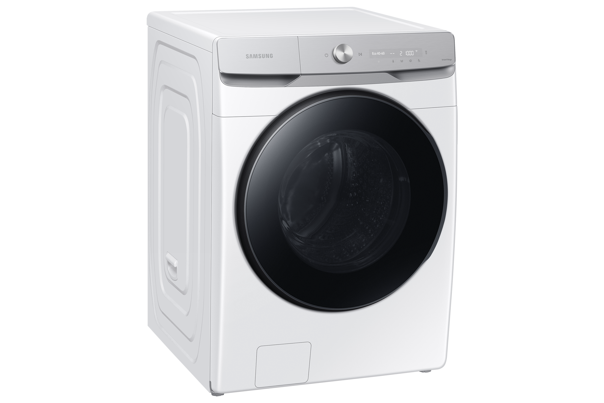 Lave-linge 20kg AI Display - AI Wash avec finition blanche L-Perspective White 