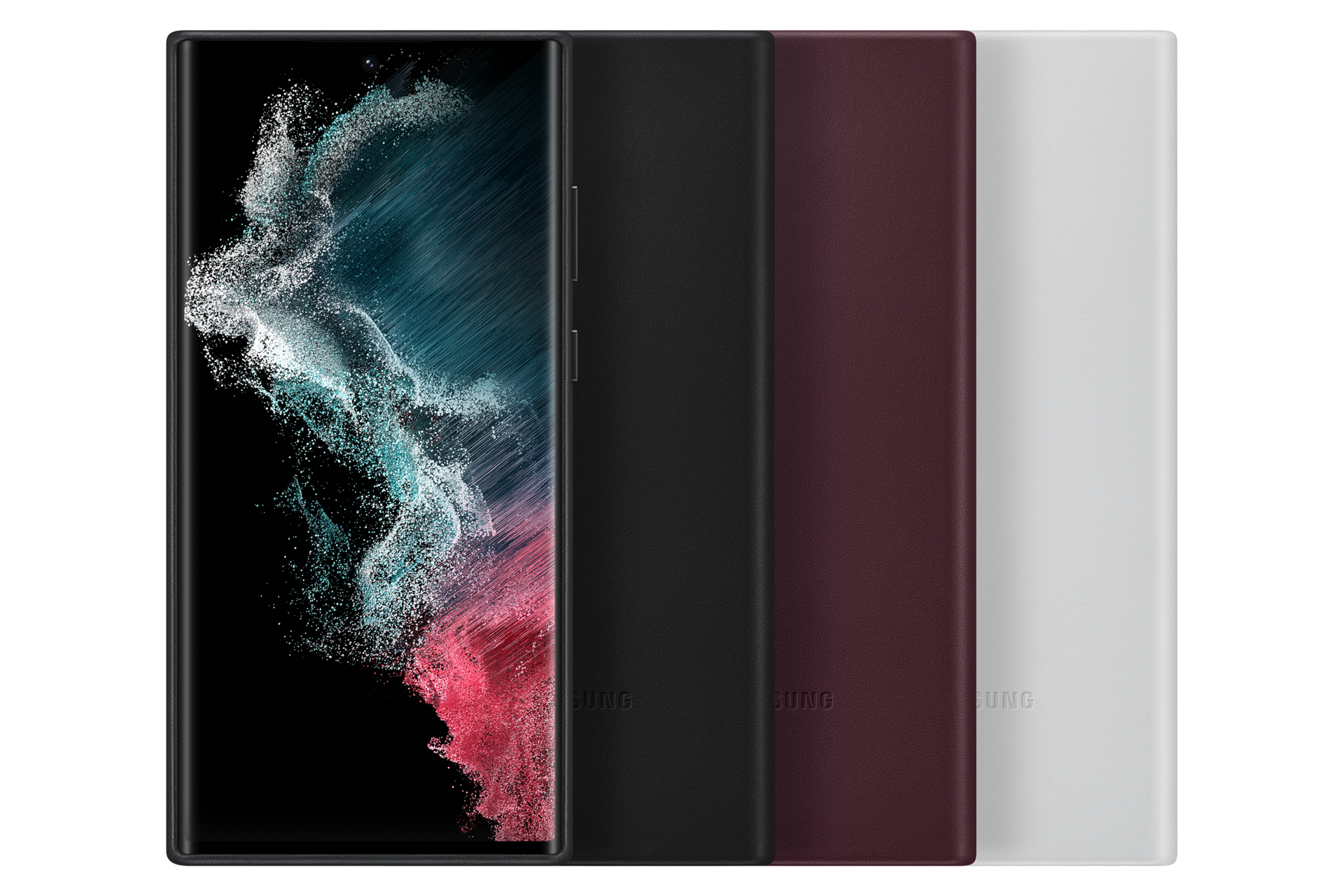 set-cut Burgundy