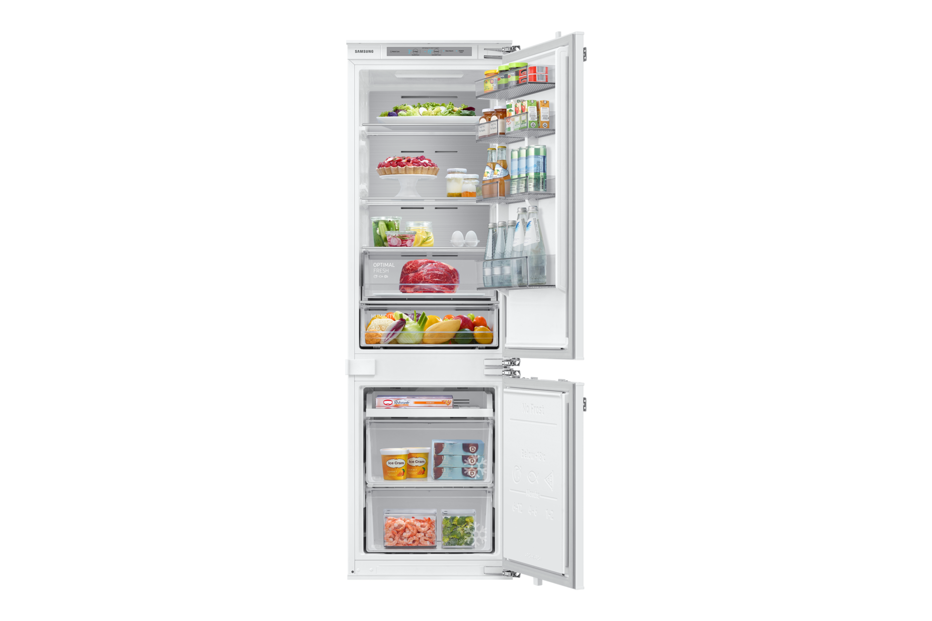 front-open-with-food White