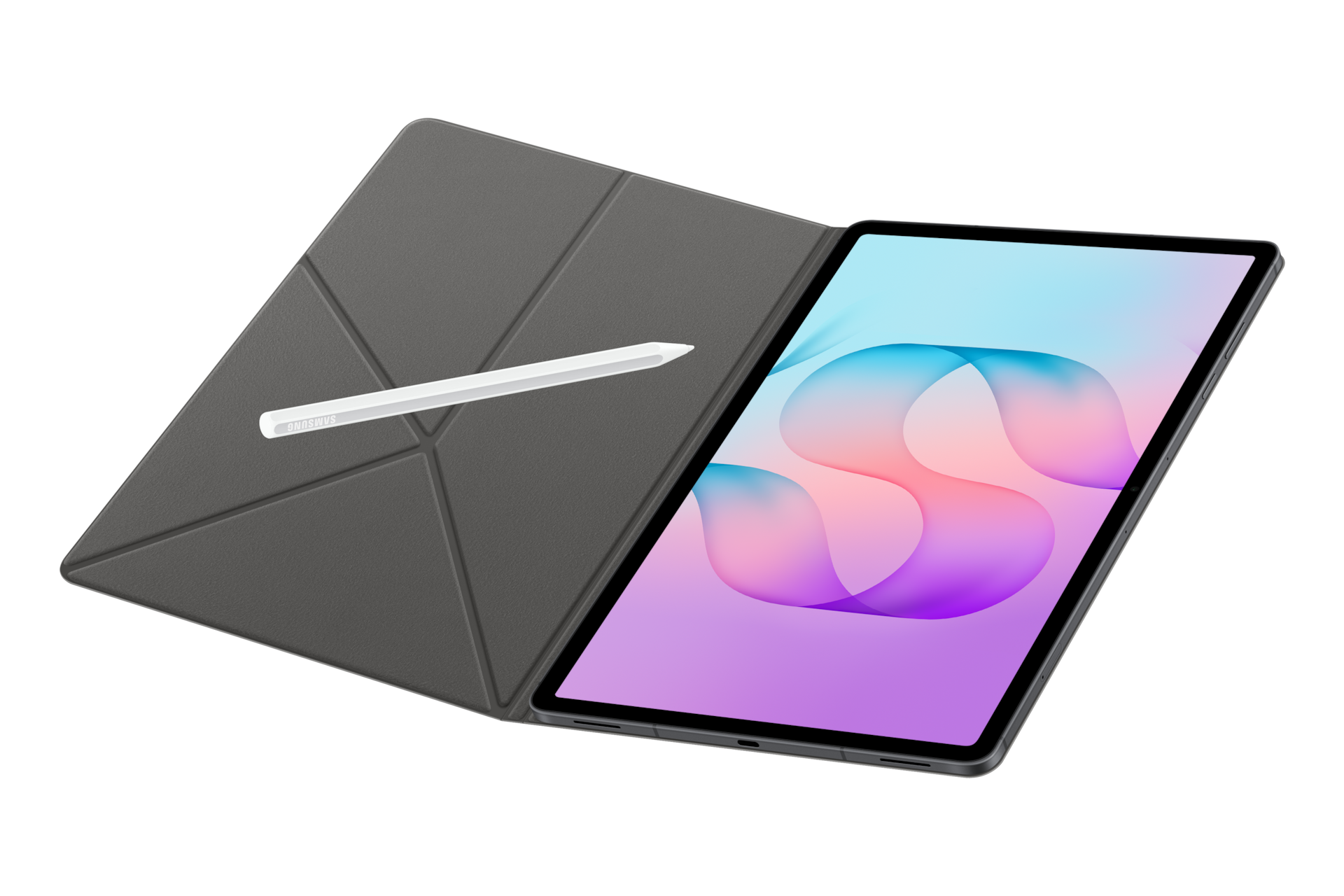 Tab S12+ Book Cover Dynamic4 Black 