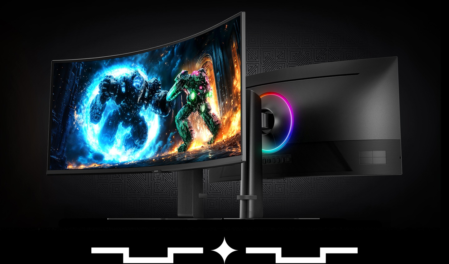 Samsung Odyssey Гейминг монитор G7 G75F ls40fg750euxen WUHD