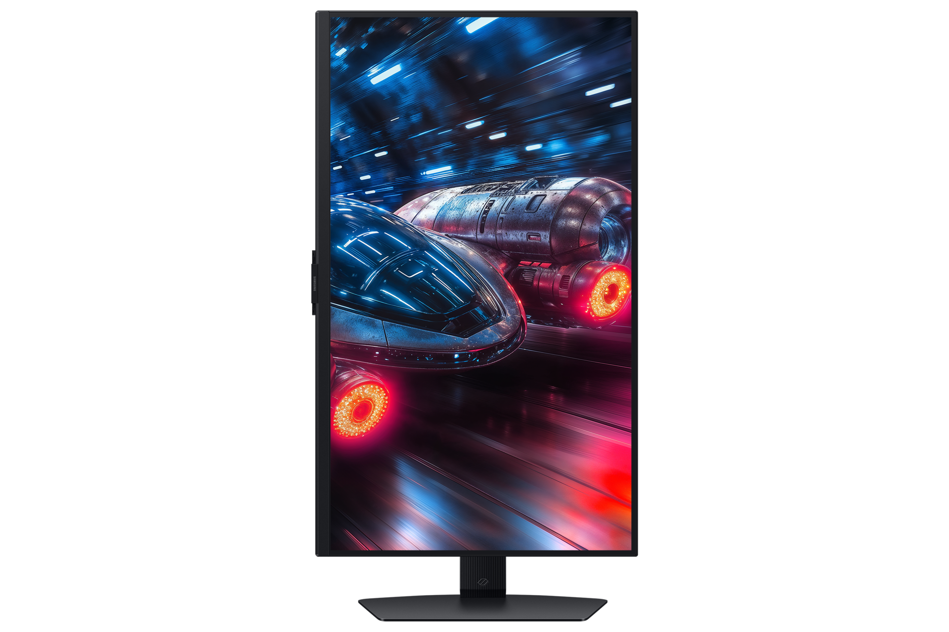 [27" Ódýs~séý G~7 G70F 4K 180H~z / FHD~ 360Hz Gá~míñg~ Móñí~tór L~S27FG702É~ÚXÉÑ~ Pívó~t Blá~ck] 