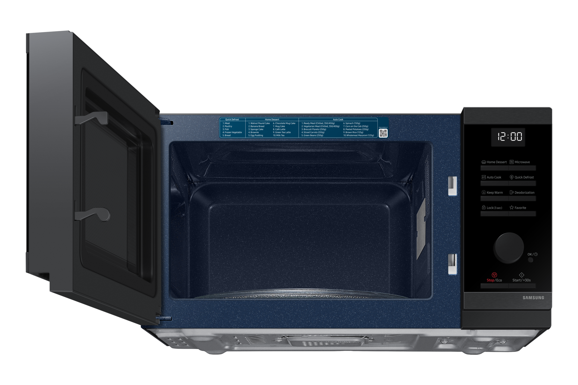 MW4000D Grill/Solo MWO With Grill Fry and Bread Defrost MS32DG4504ATE2 Dynamic-Cavity Black 