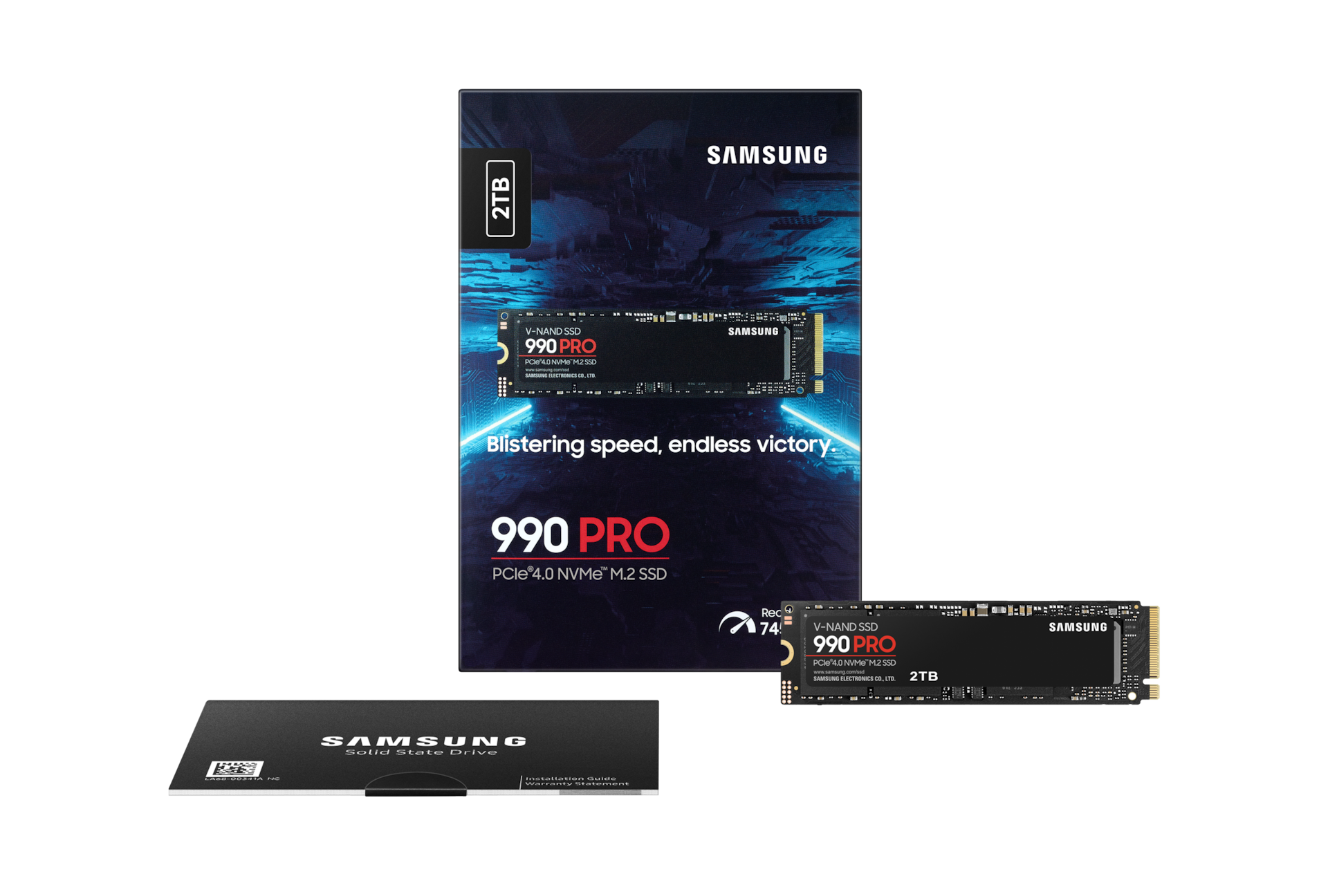 990 PRO PCIe 4.0 M.2 SSD PKG-Full-Shot Black 
