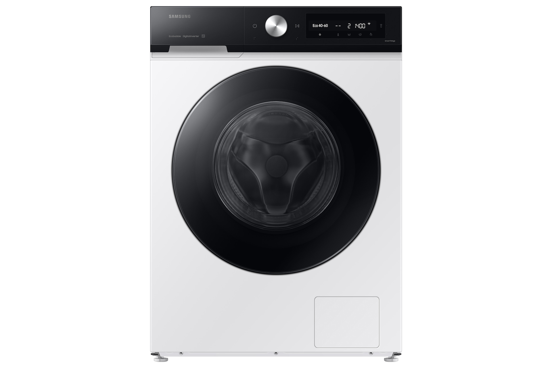 Пералня с предно зареждане WW90DB7U94GE SmartThings и AI Energy 9 kg White