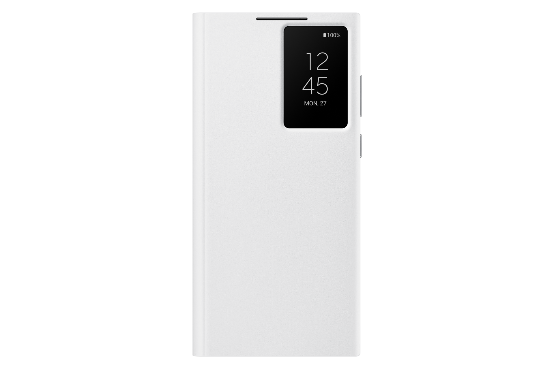 Capa Protetora Galaxy S22 Ultra Smart Clear View - Branca