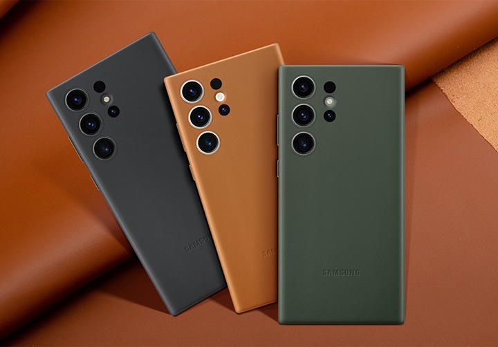 Capa de Couro para Galaxy S23 Ultra Verde | Samsung Brasil