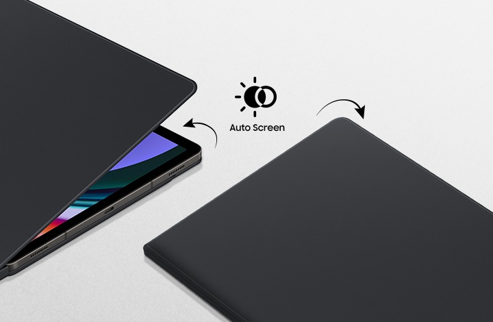 Capa Smart Book Cover para Galaxy Tab S9+ Preta | Samsung Brasil