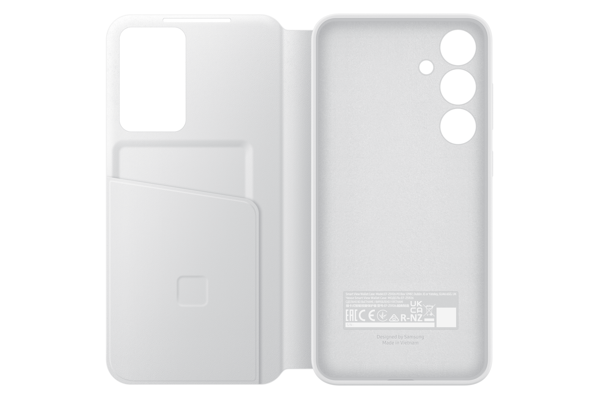 front-open White