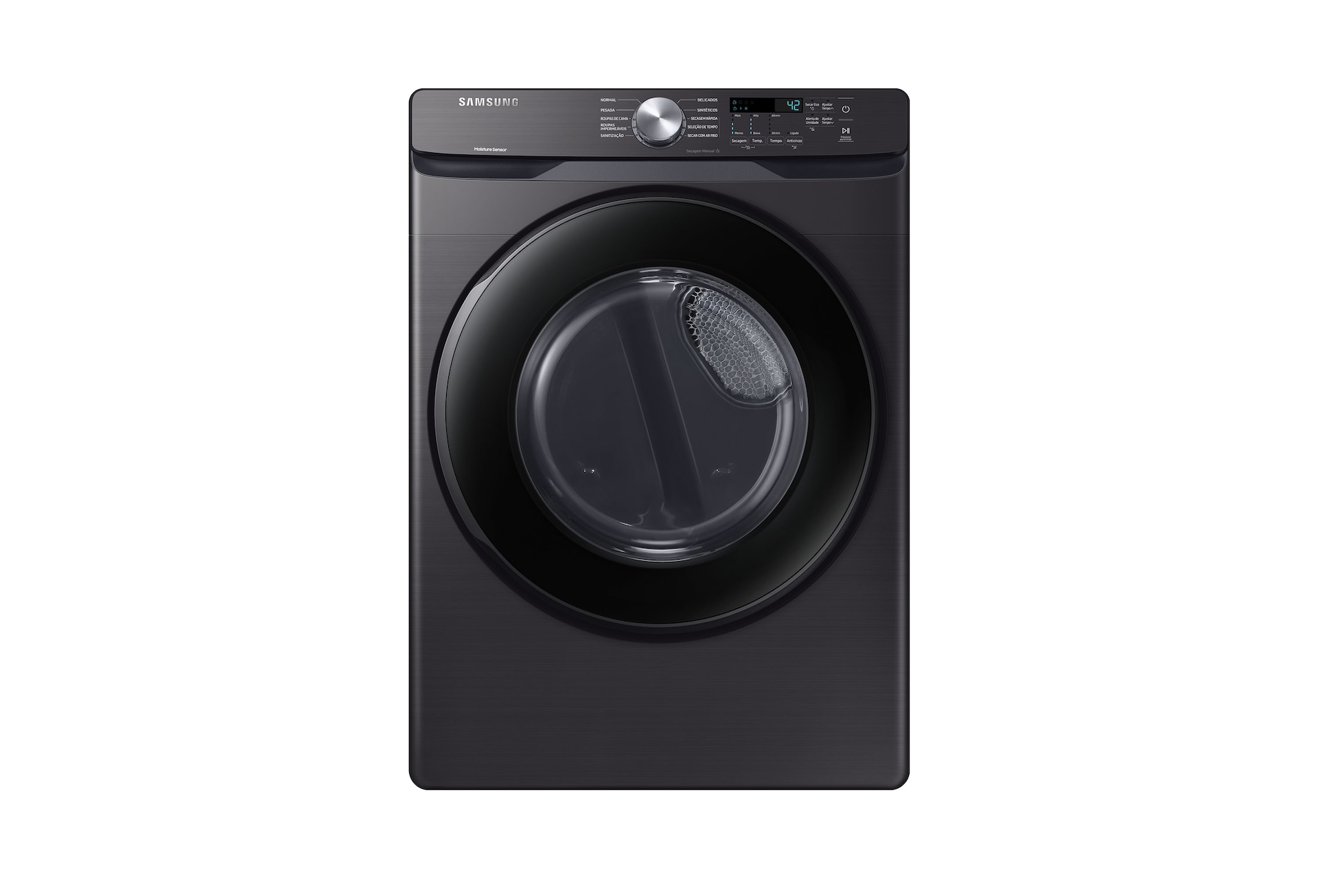 Secadora a Gás Sensor Dry DVG6000 Black 20kg Samsung Brasil