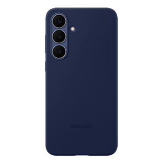 Capa Silicone Galaxy S25 FE Front Mystic Blue 