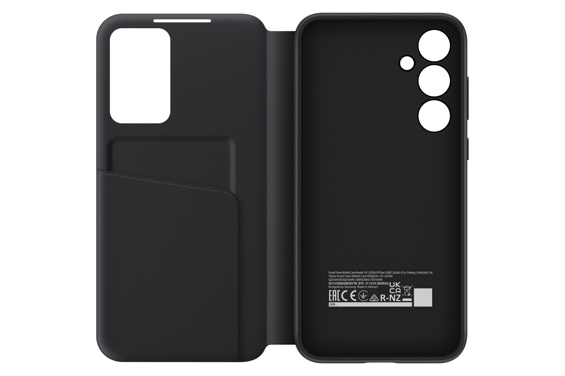 front-open Black